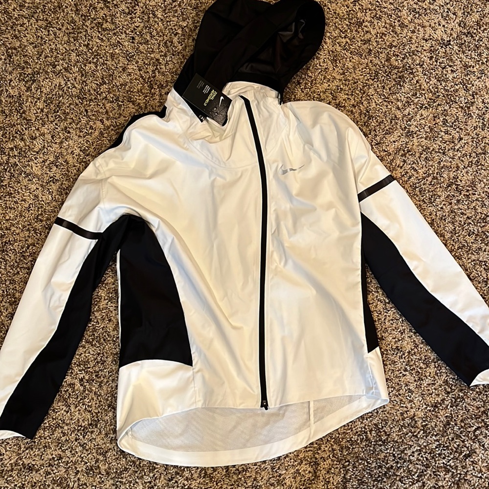 Nike Zip up rain jacket